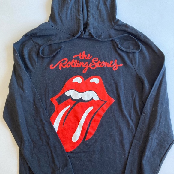 NWT! Rolling Stones Hoodie Tunic Sweatshirt - Picture 9 of 10